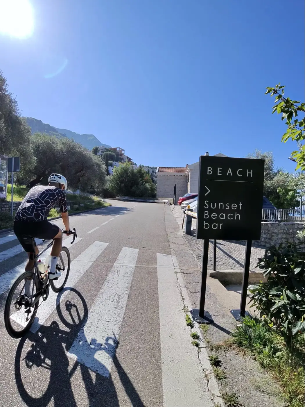 Road cycling around the Bay of Kotor, Montenegro 4