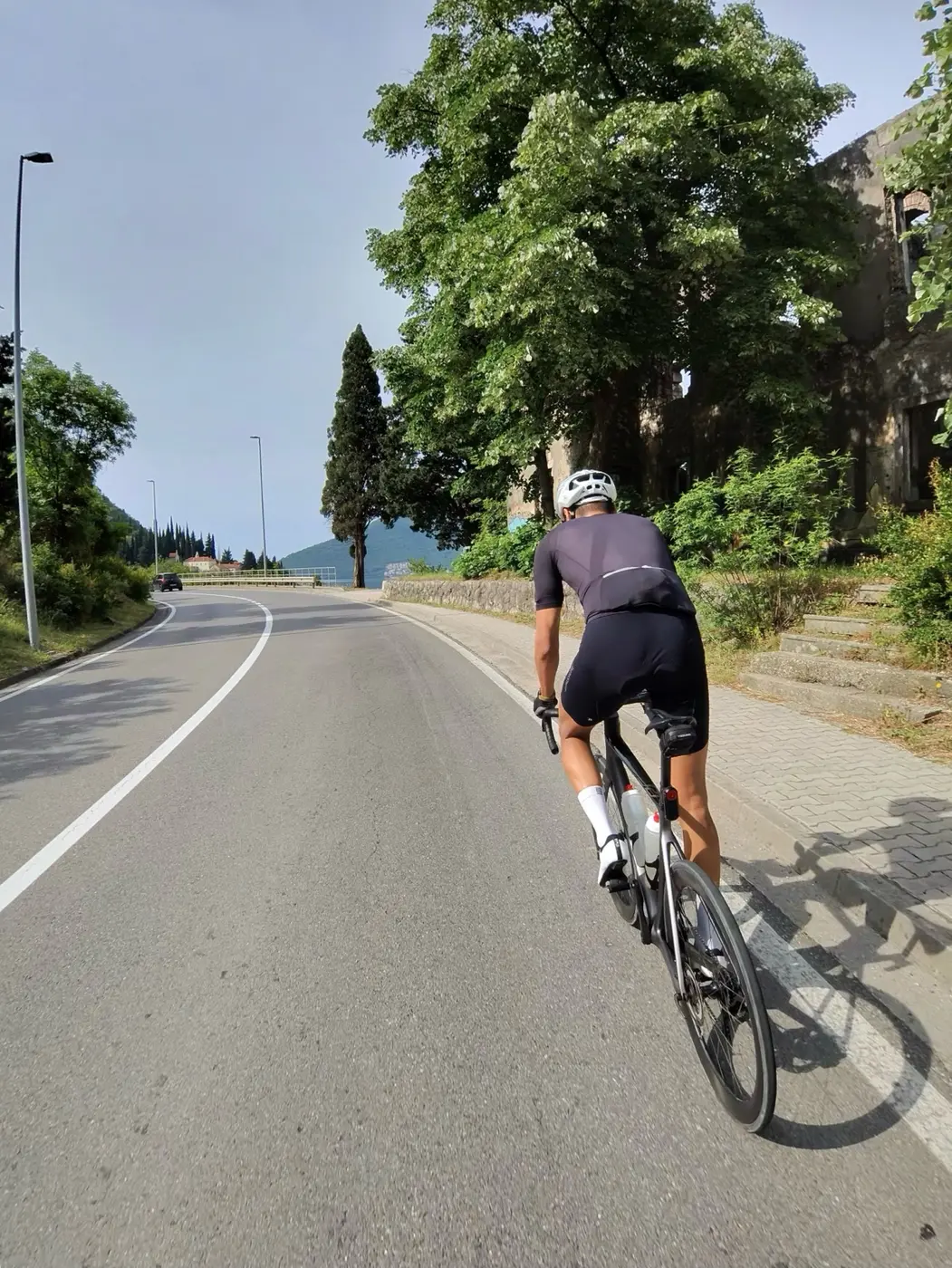 Road cycling around the Bay of Kotor, Montenegro 6